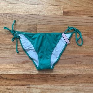 NWT Victoria’s Secret Green String Bikini Bottom